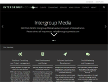 Tablet Screenshot of intergroupmedia.com